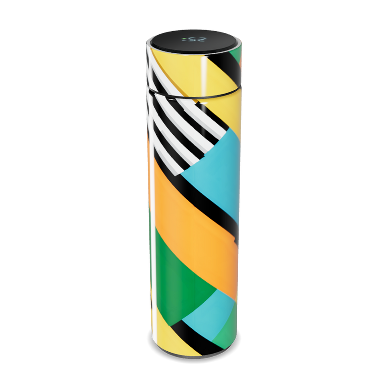 Garrafa Térmica Touch - Estampa Colorida