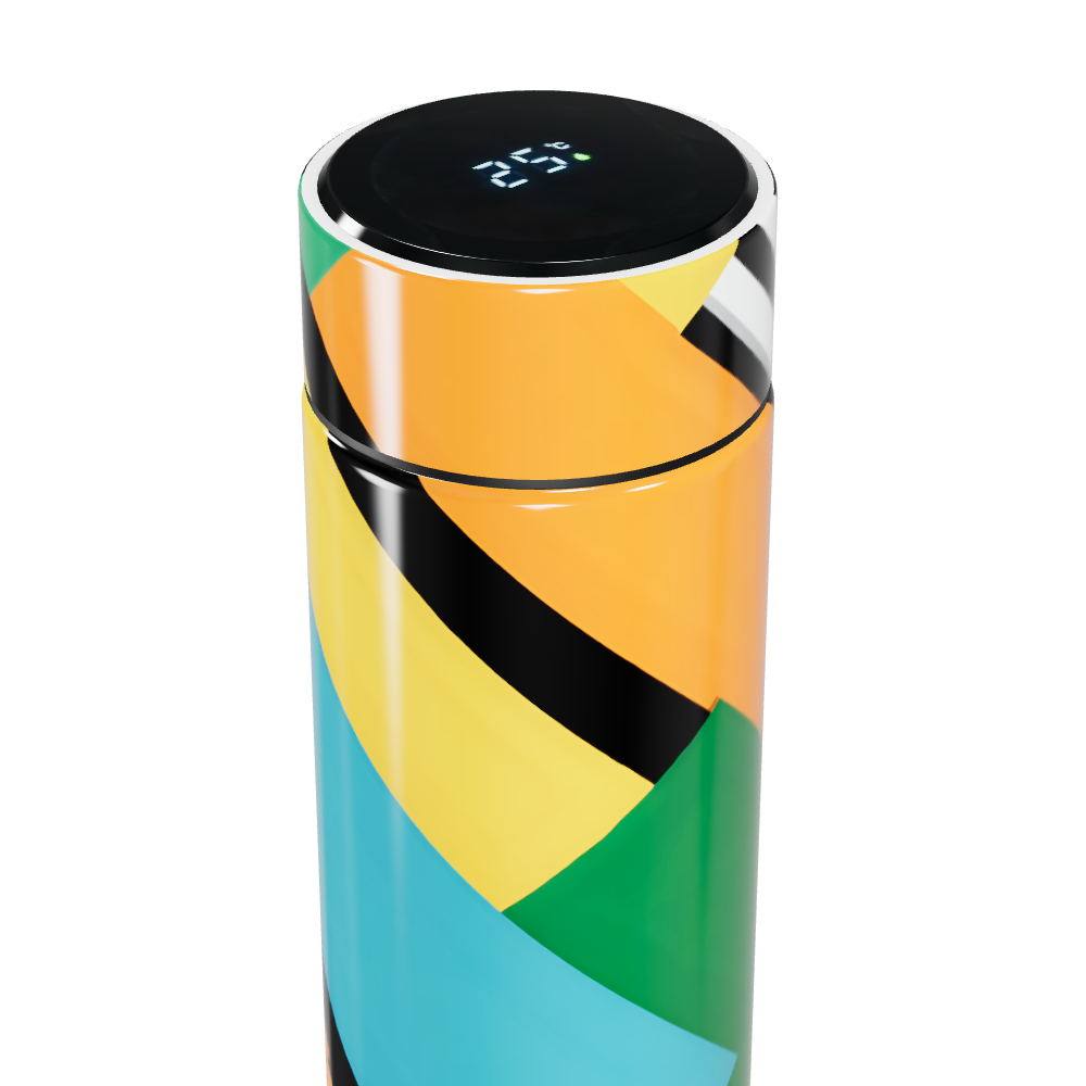 Garrafa Térmica Touch - Estampa Colorida