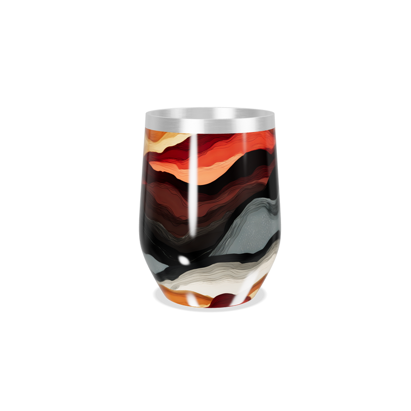 Copo Térmico Slim - Estampa Colorida Abstract