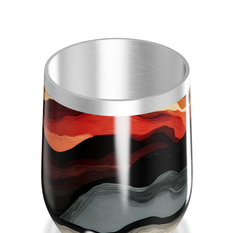 Copo Térmico Slim - Estampa Colorida Abstract