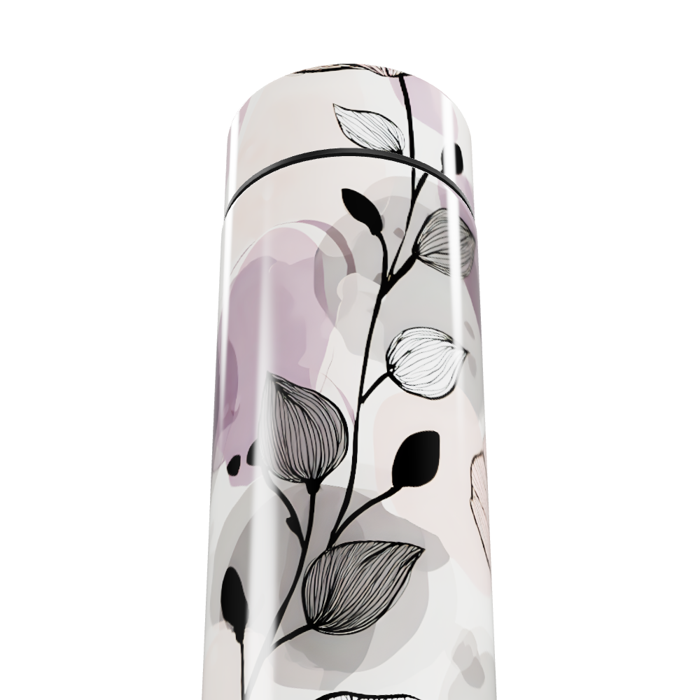 Garrafa Térmica Touch - Floral com Display Digital