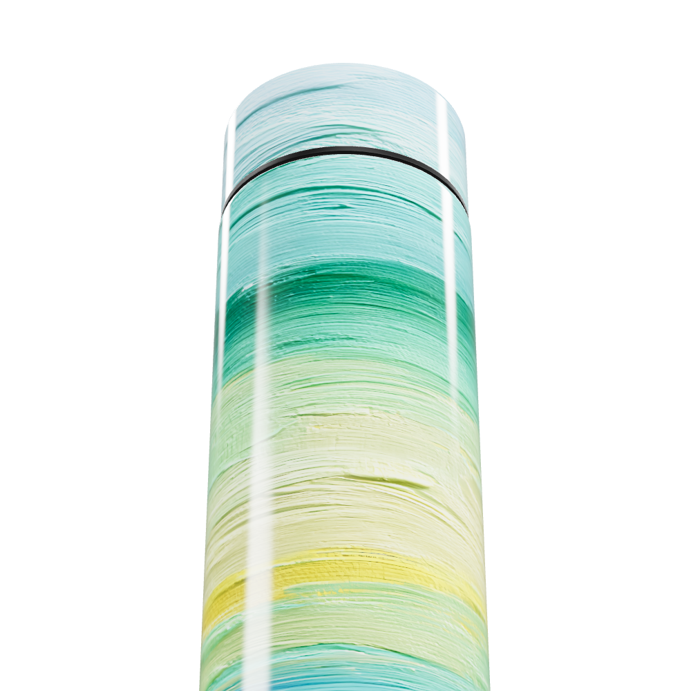 Garrafa Térmica Touch - Listras Coloridas