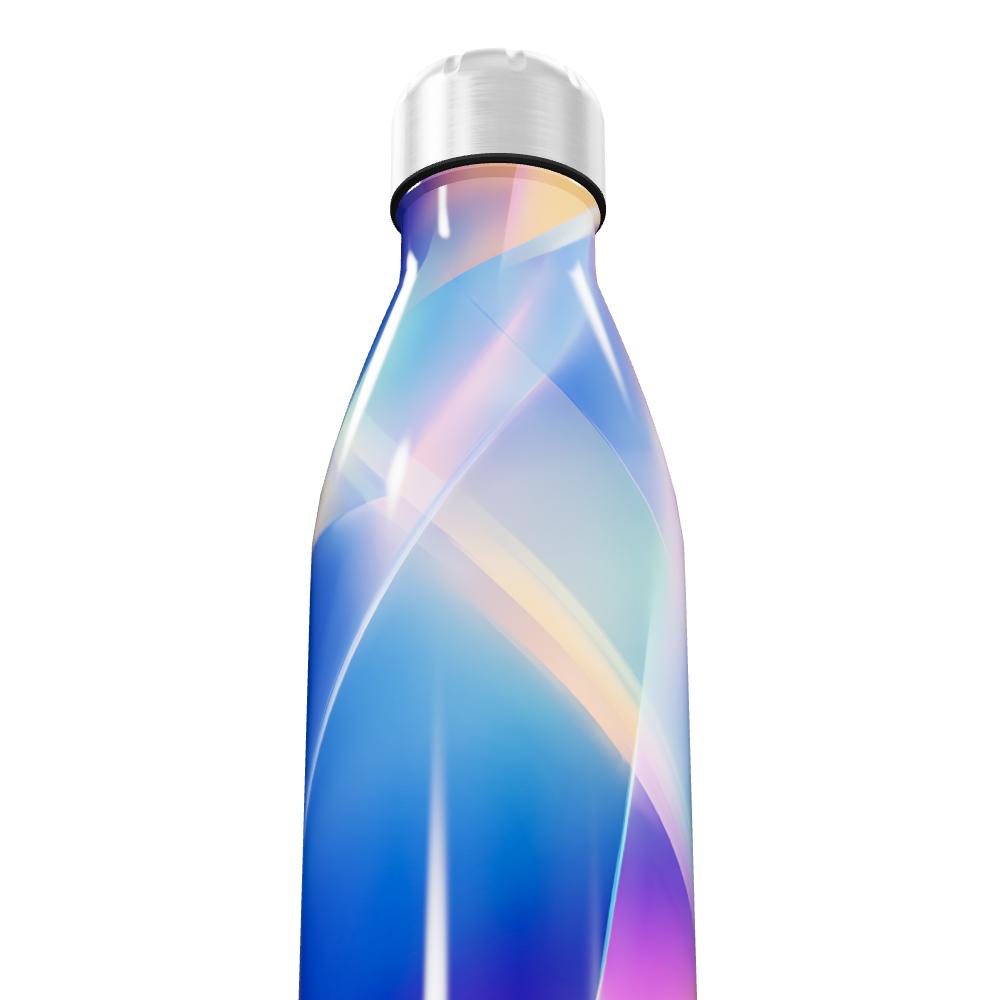 Garrafa Inox - Estampa Multicolorida