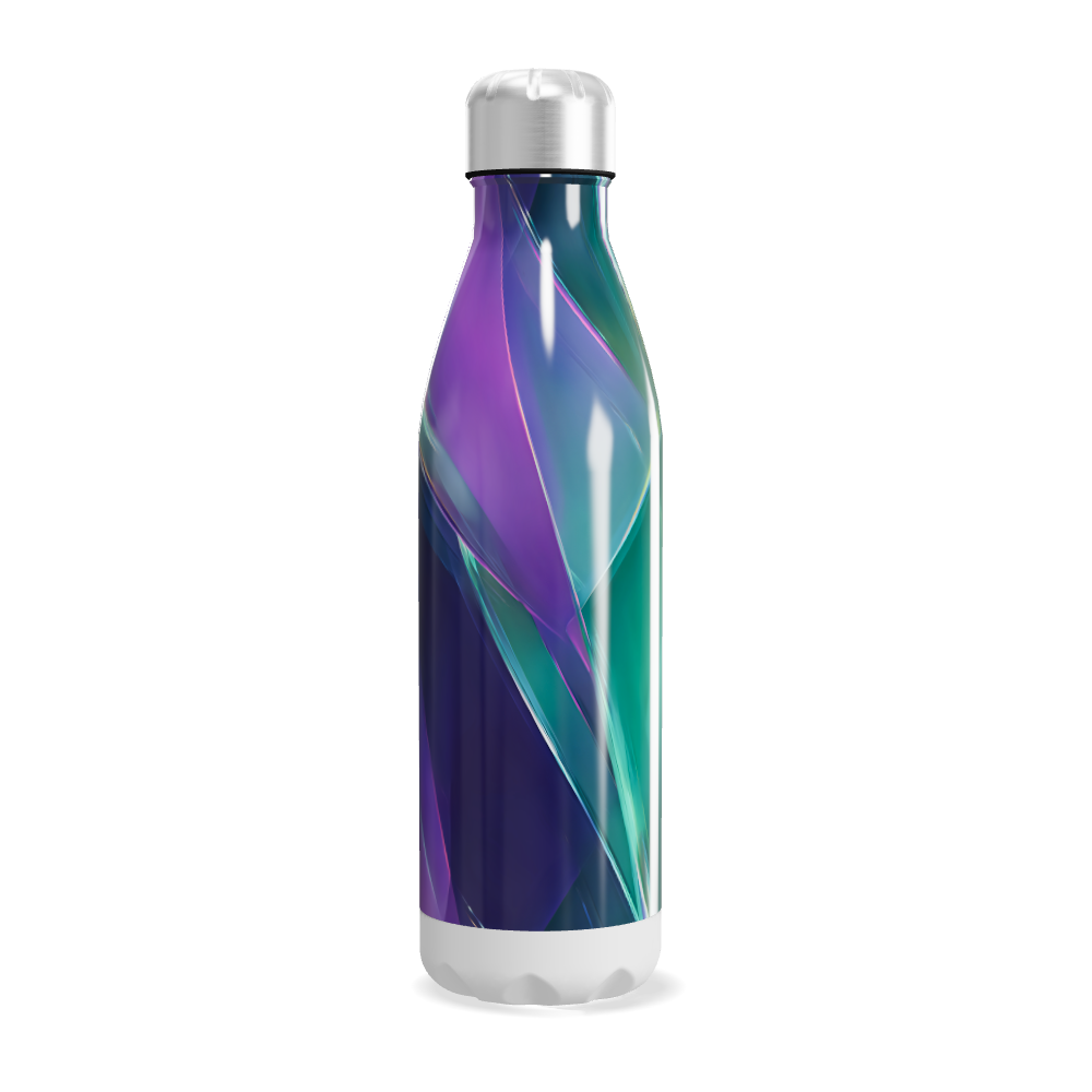 Garrafa Inox - Azul Iridescente 500ml