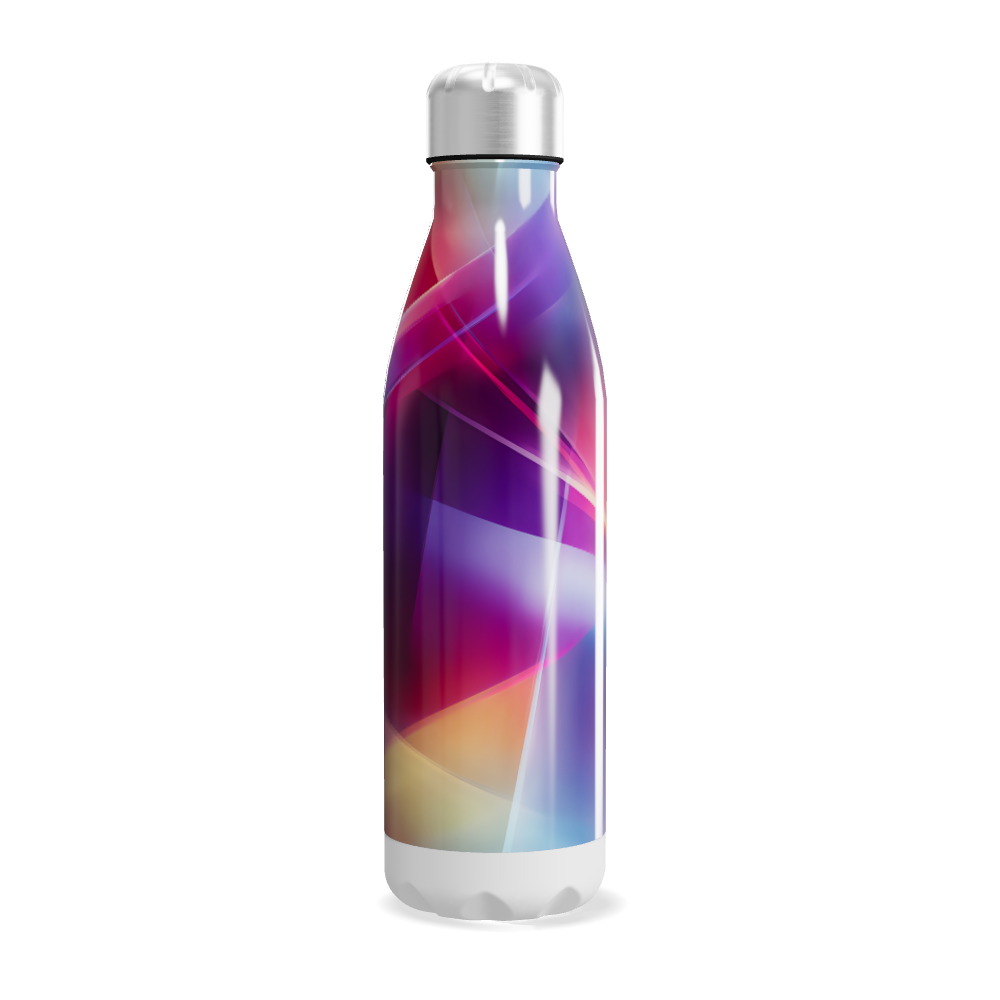 Garrafa Inox - Estampa Colorida Luminoso