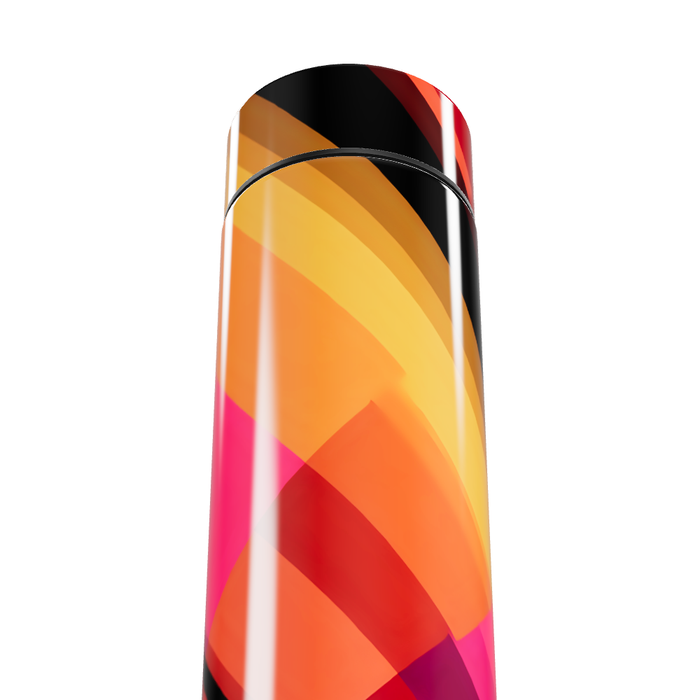 Garrafa Térmica Touch - Estampa Colorida Aço Inox