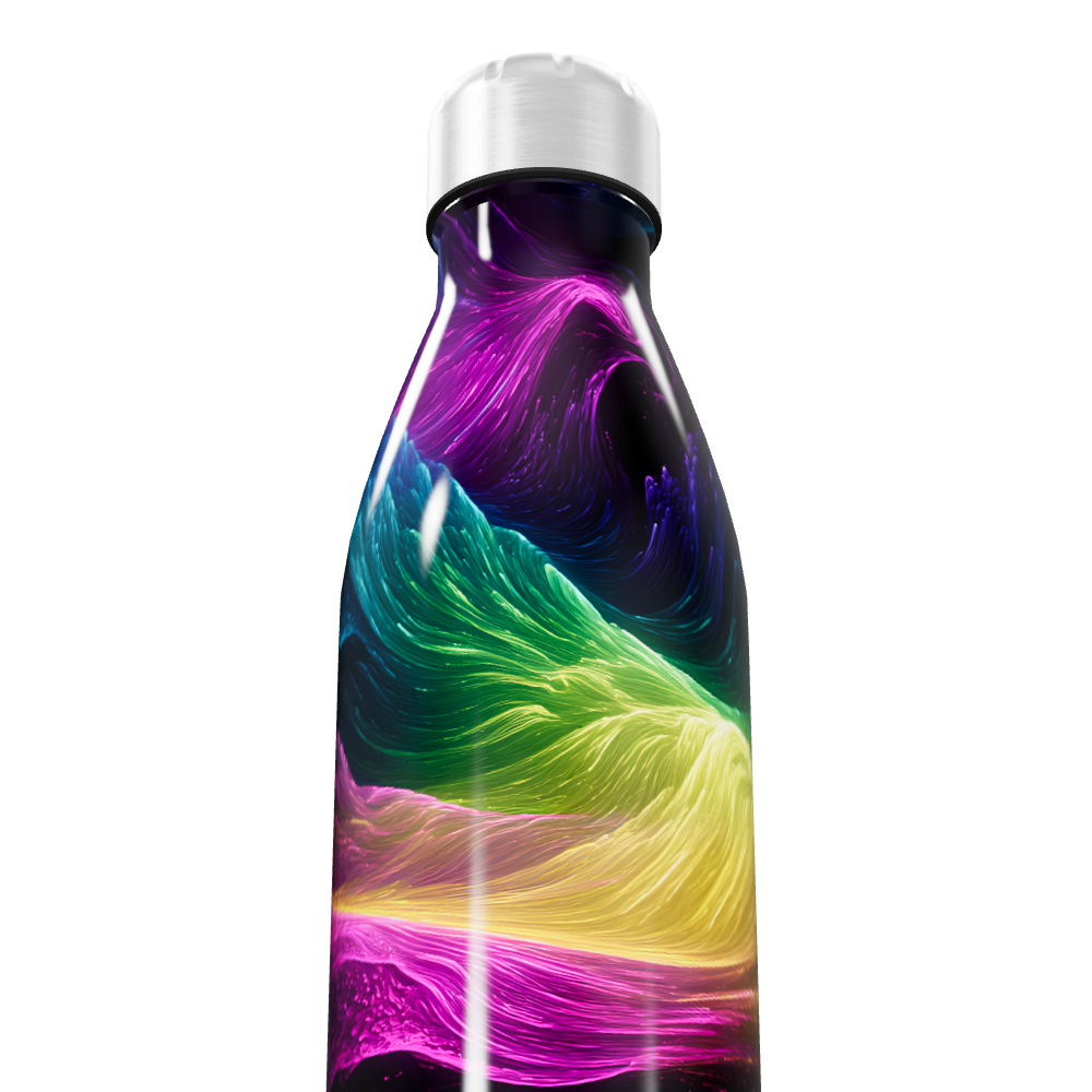 Garrafa Inox - Estampa Colorida