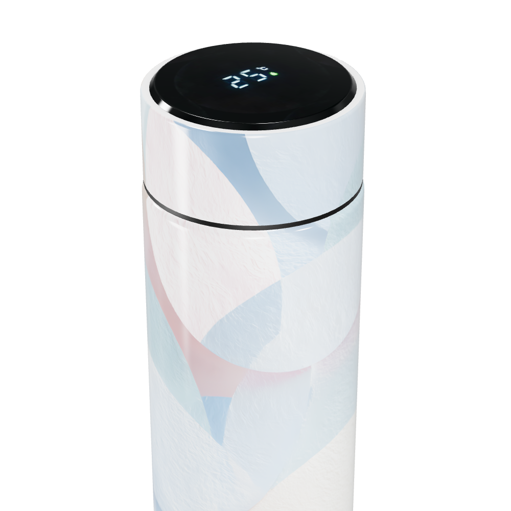 Garrafa Térmica Touch - Estampa Pastel