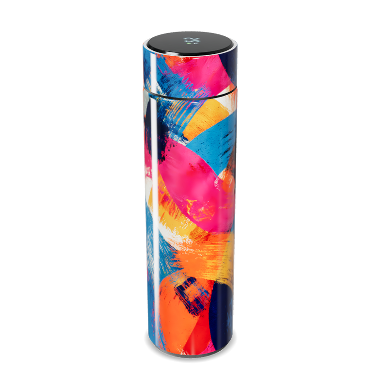 Garrafa Térmica Touch - Estampa Colorida Moderna