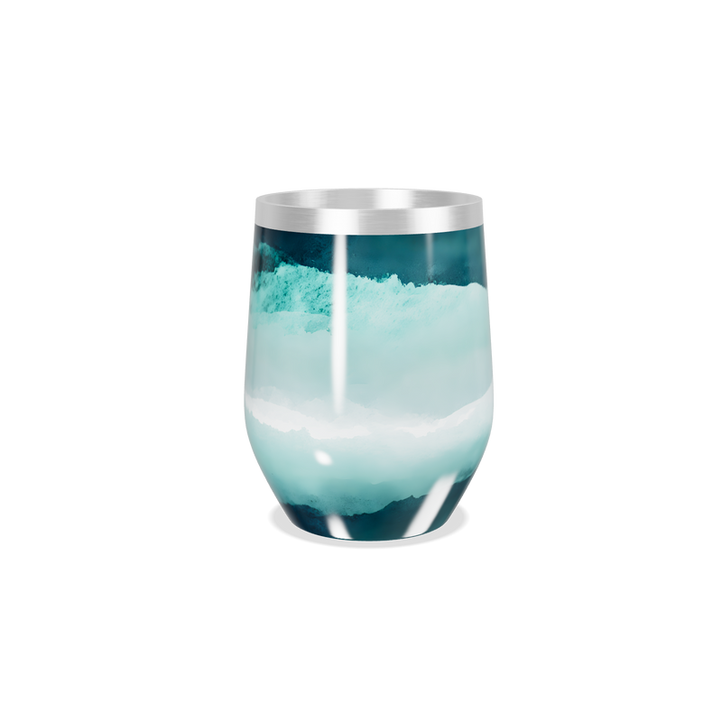 Copo Térmico Slim - Azul Degradê Inox