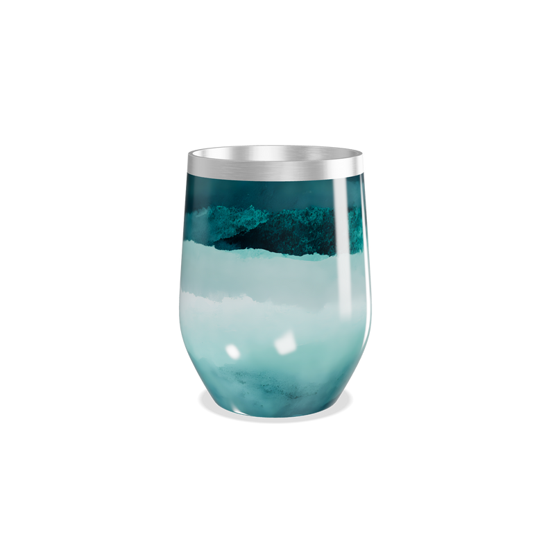 Copo Térmico Slim - Azul Degradê Inox