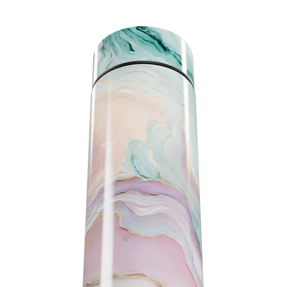 Garrafa Térmica Touch - Mármore Colorido