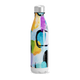 Garrafa Inox - Estampa Colorida Abstrata
