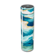 Garrafa Térmica Touch - Estampa Azul Marmorizada
