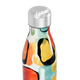 Garrafa Inox - Estampa Abstrata Colorida