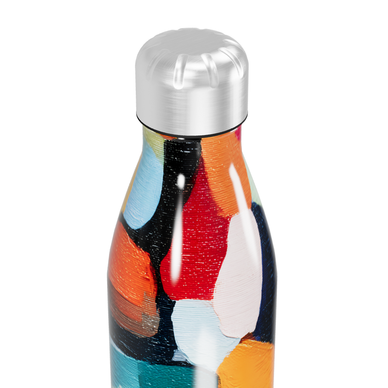 Garrafa Inox - Estampa Colorida