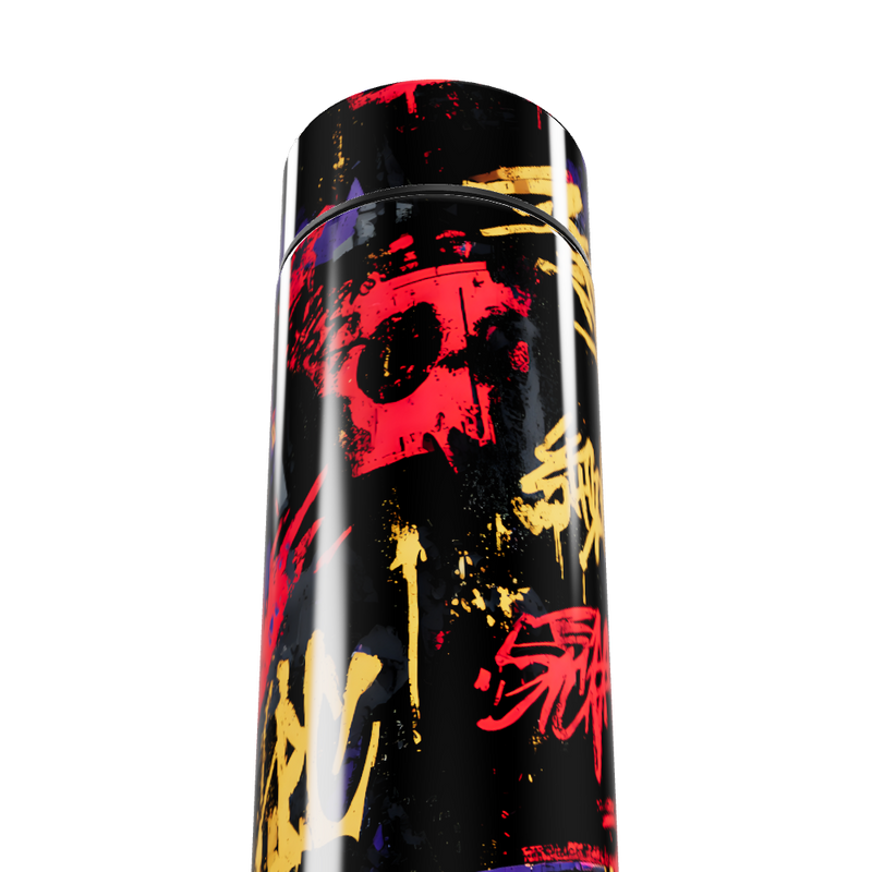 Garrafa Térmica Touch - Design Graffiti Colorido