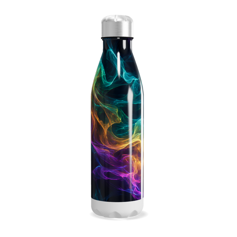 Garrafa Inox - Estampa Colorida Abstrata