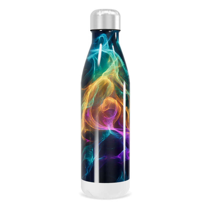 Garrafa Inox - Estampa Colorida Abstrata