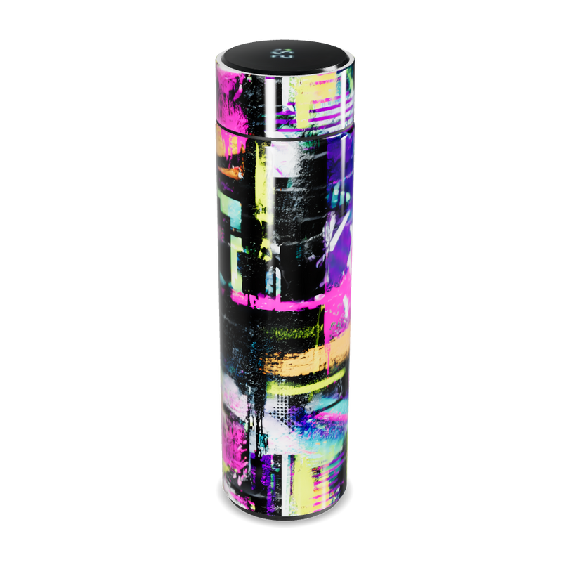 Garrafa Térmica Touch - Estampa Colorida Moderna