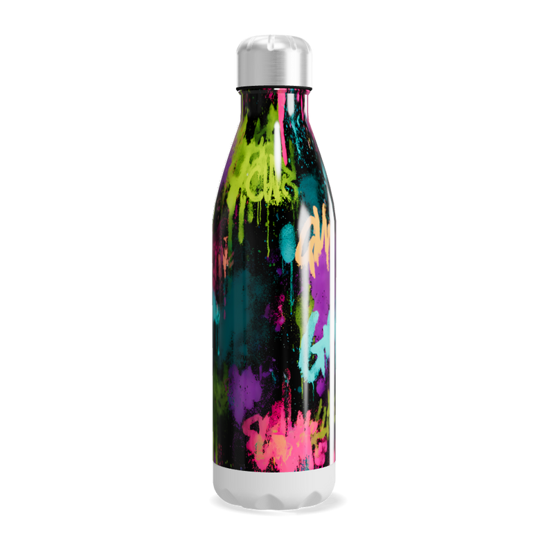 Garrafa Inox - Grafite Colorido 750ml