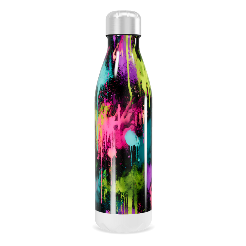 Garrafa Inox - Grafite Colorido 750ml