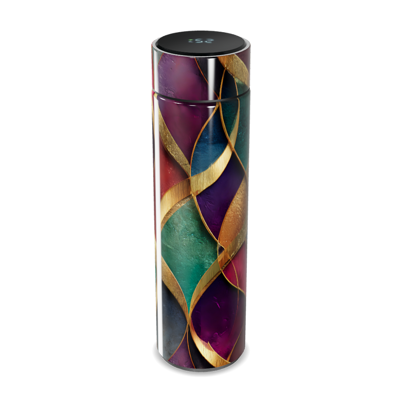 Garrafa Térmica Touch - Colorida com Display Digital