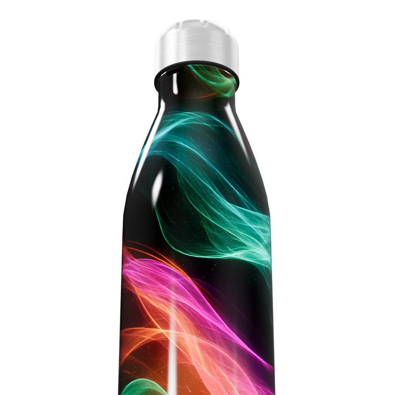 Garrafa Inox - Estampa Colorida Neon