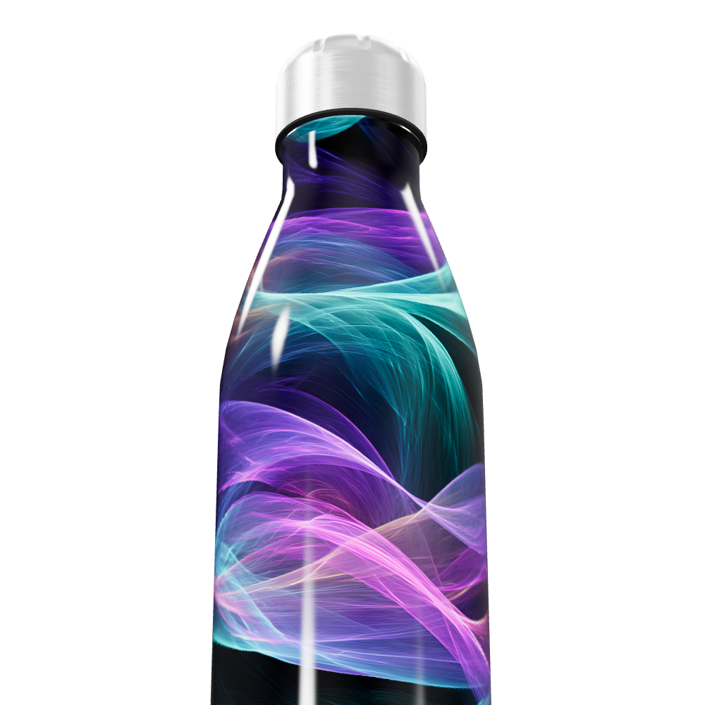 Garrafa Inox - Estampa Multicolorida