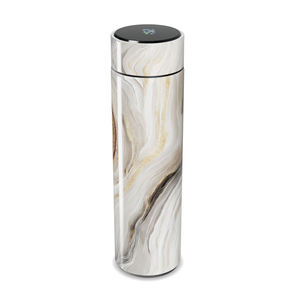 Garrafa Térmica Touch - Mármore Bege Digital