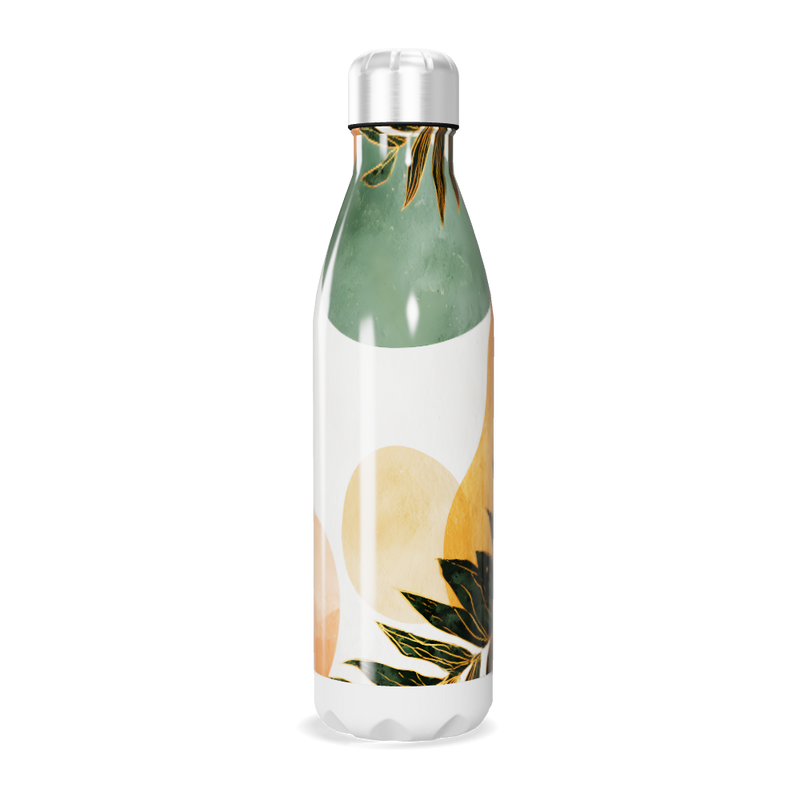 Garrafa Inox - Folhagem Tropical