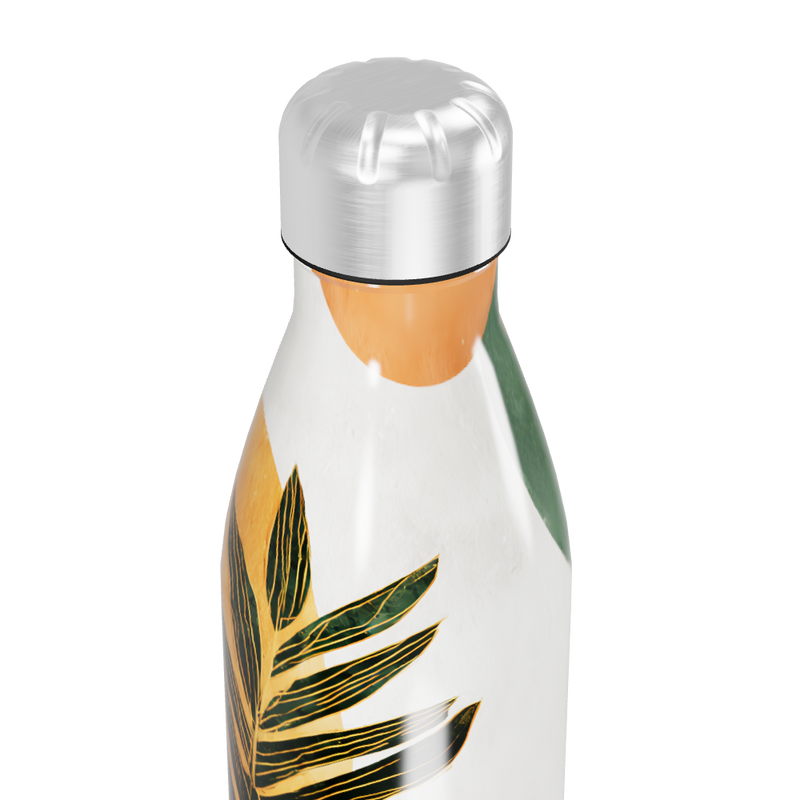 Garrafa Inox - Folhagem Tropical