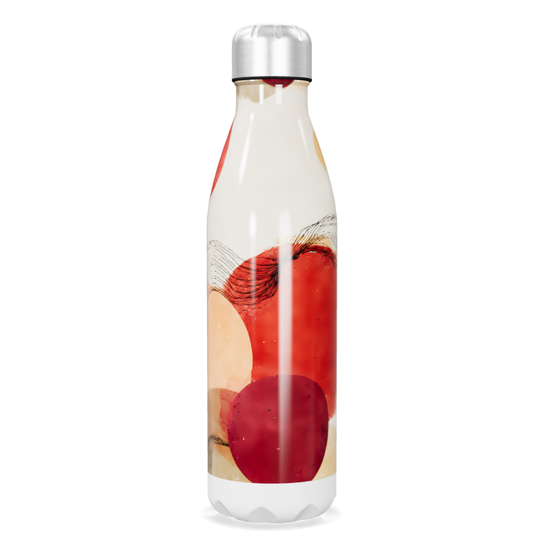 Garrafa Inox - Estampa Abstrata Colorida