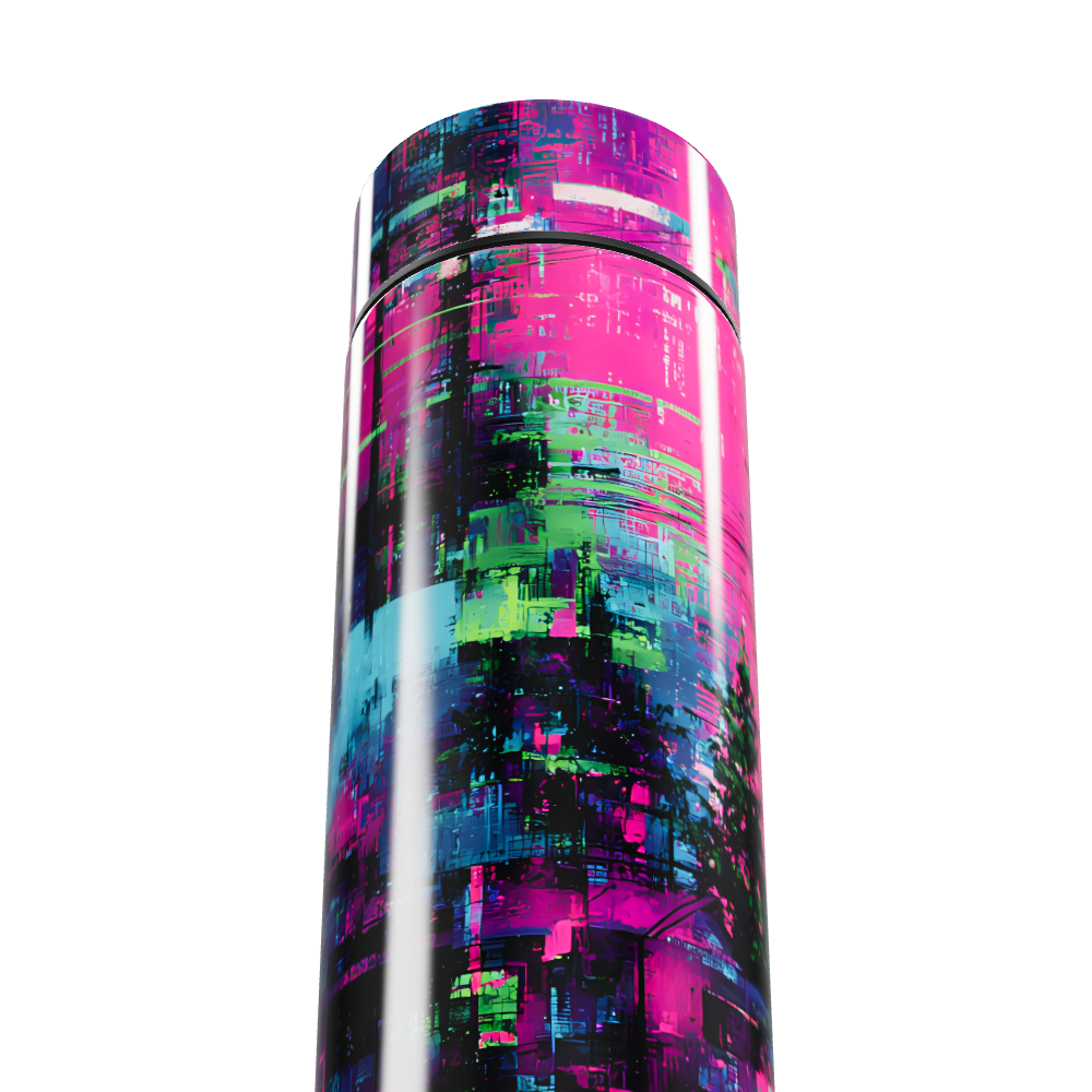 Garrafa Térmica Touch - Estampa Colorida