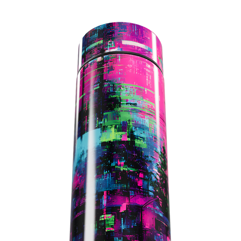 Garrafa Térmica Touch - Estampa Colorida