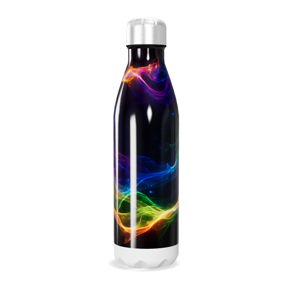 Garrafa Inox - Estampa Colorida Neon