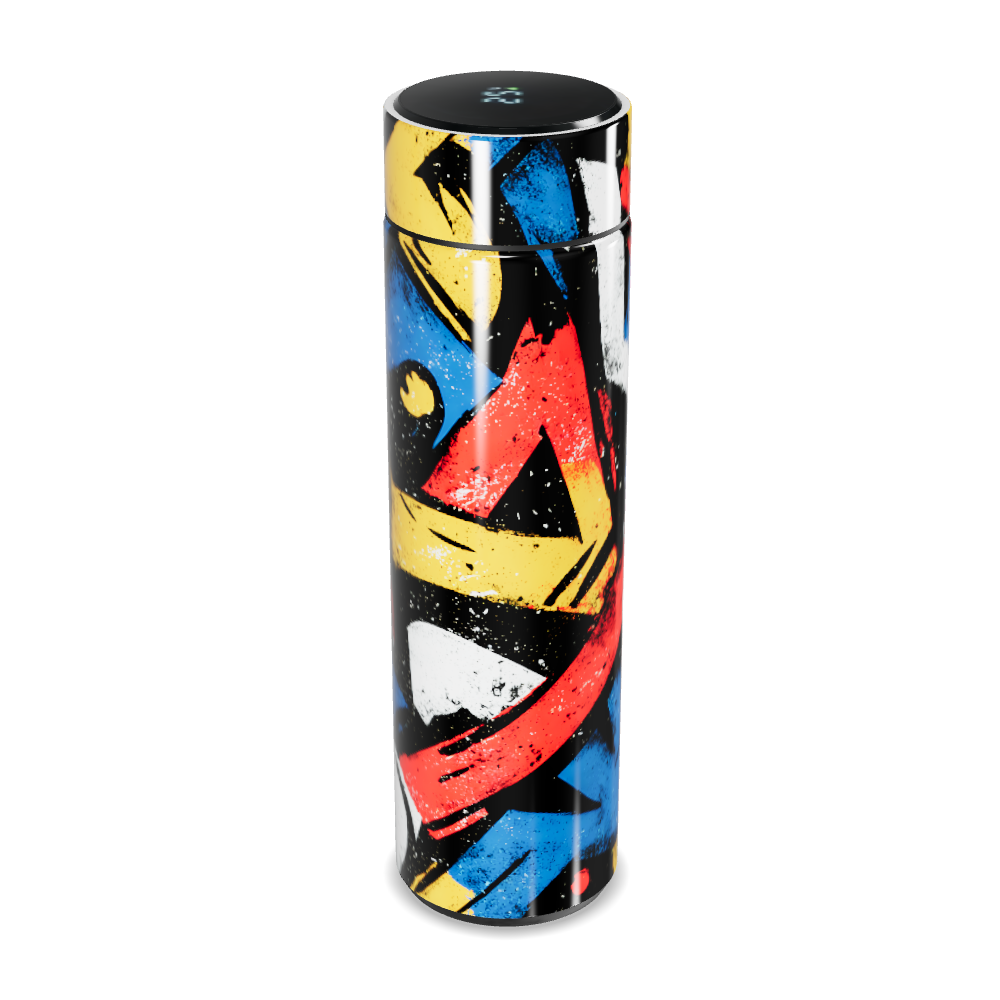 Garrafa Térmica Touch - Estampa Colorida 500ml