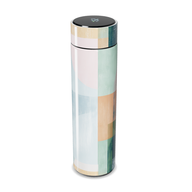 Garrafa Térmica Touch Estampada Multicolorida