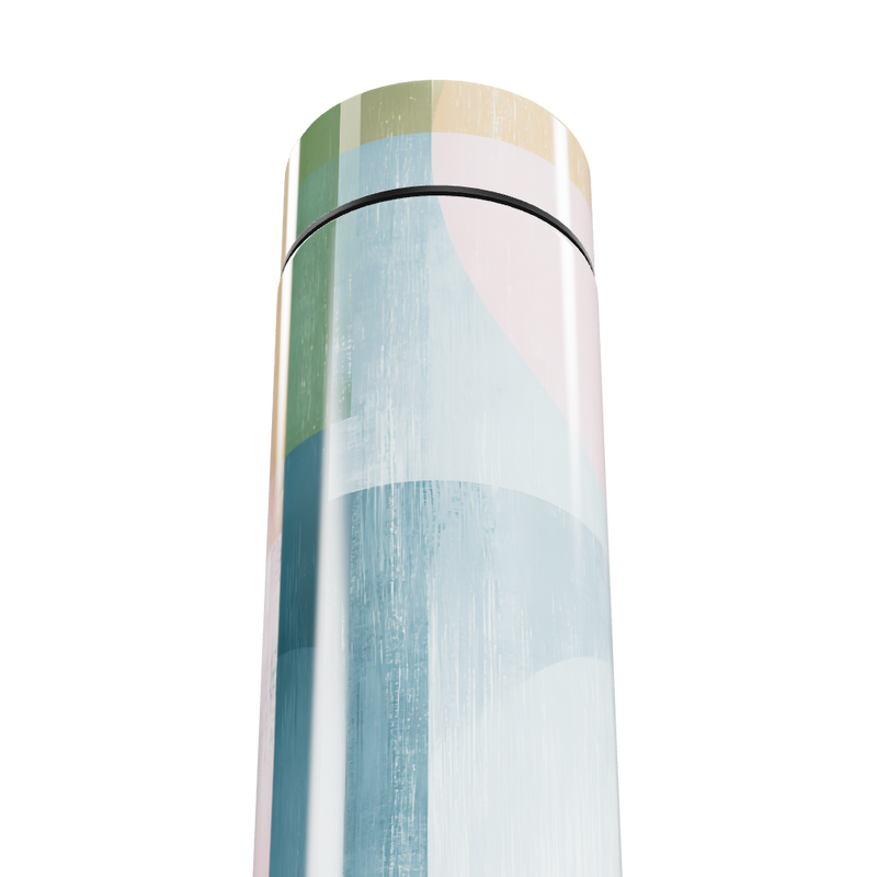 Garrafa Térmica Touch Estampada Multicolorida