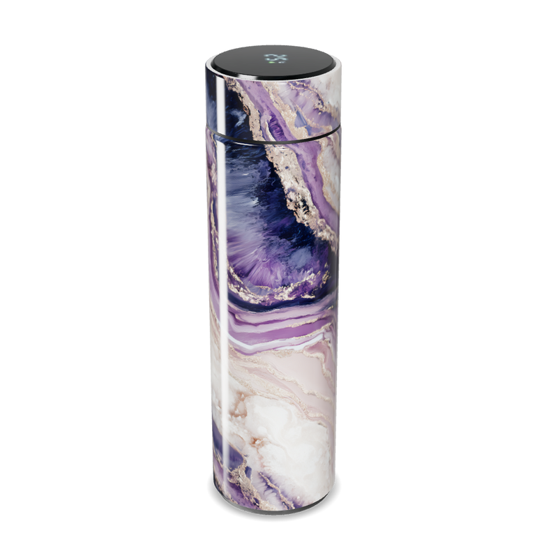 Garrafa Térmica Touch - Mármore Roxo Digital