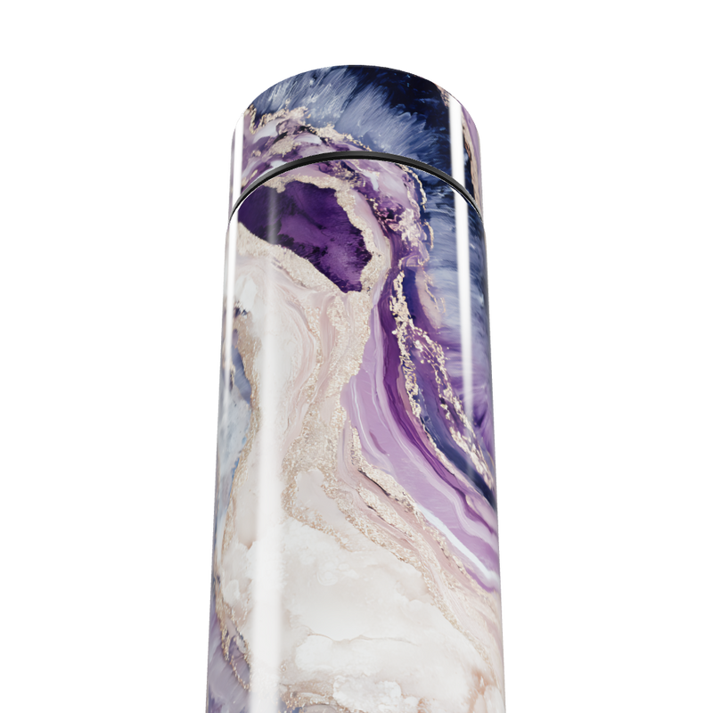 Garrafa Térmica Touch - Mármore Roxo Digital