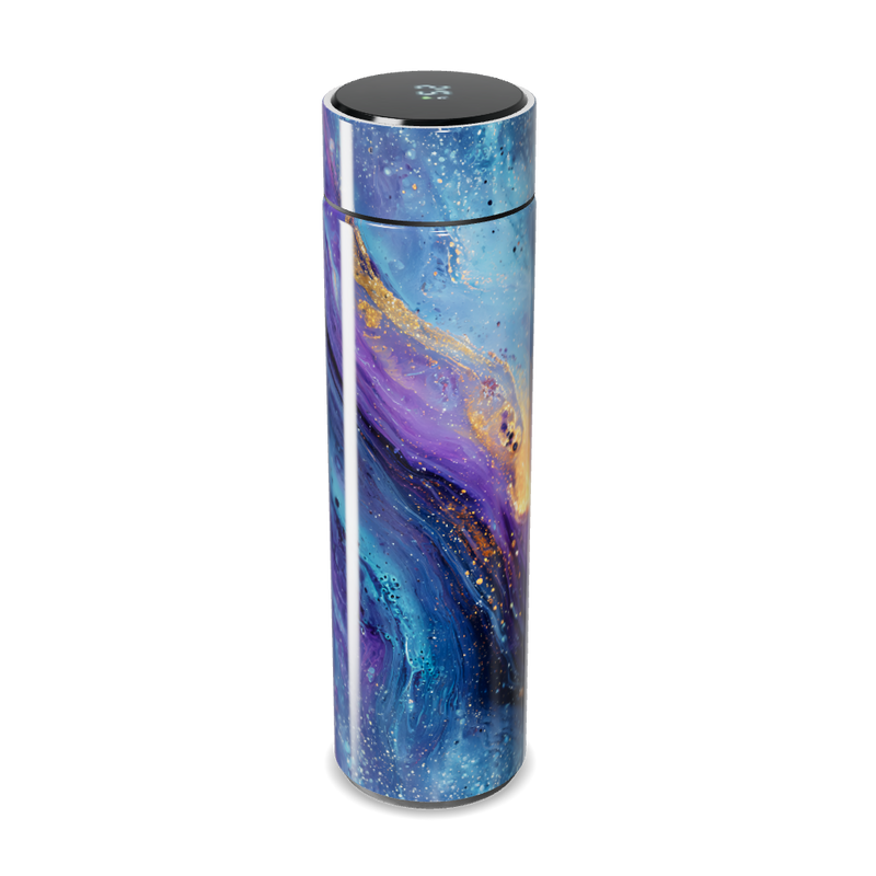 Garrafa Térmica Touch Estampa Abstrata Multicolorida