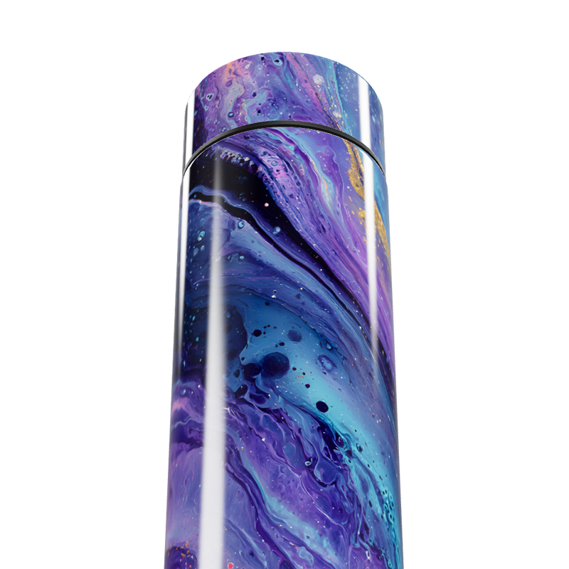 Garrafa Térmica Touch Estampa Abstrata Multicolorida