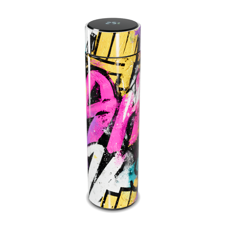 Garrafa Térmica Touch - Estampa Graffiti Colorida