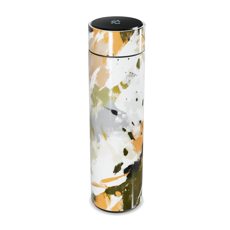 Garrafa Térmica Touch - Estampa Abstrata Colorida