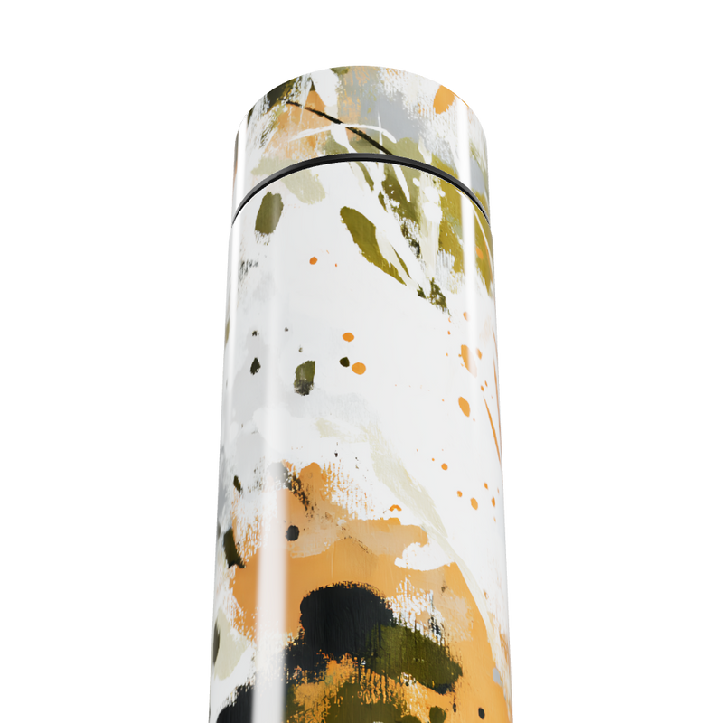 Garrafa Térmica Touch - Estampa Abstrata Colorida