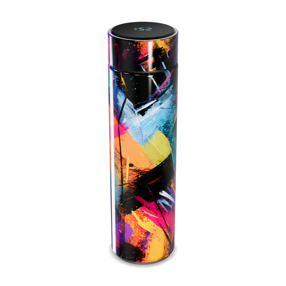 Garrafa Térmica Touch - Colorida com Display Digital