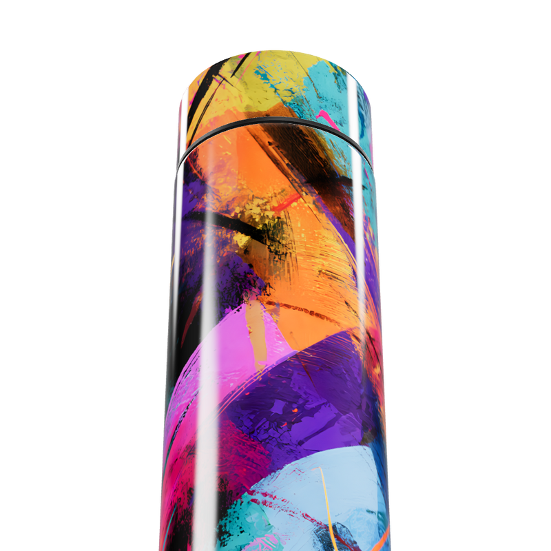 Garrafa Térmica Touch - Colorida com Display Digital