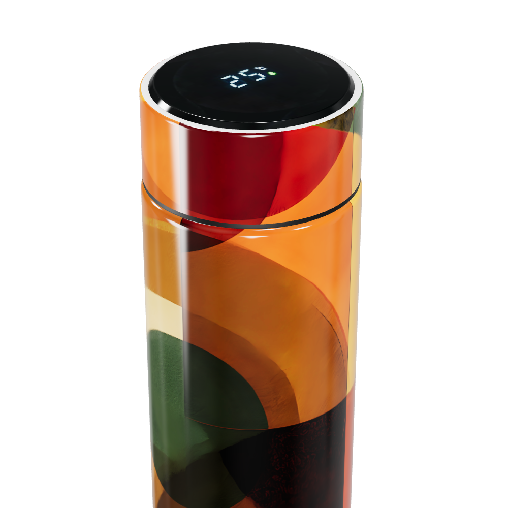 Garrafa Térmica Touch - Estampa Colorida