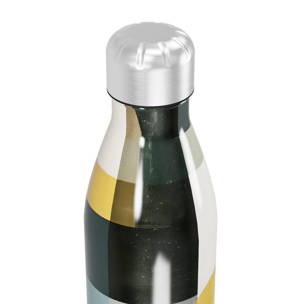 Garrafa Inox - Estampada Geométrica Colorida